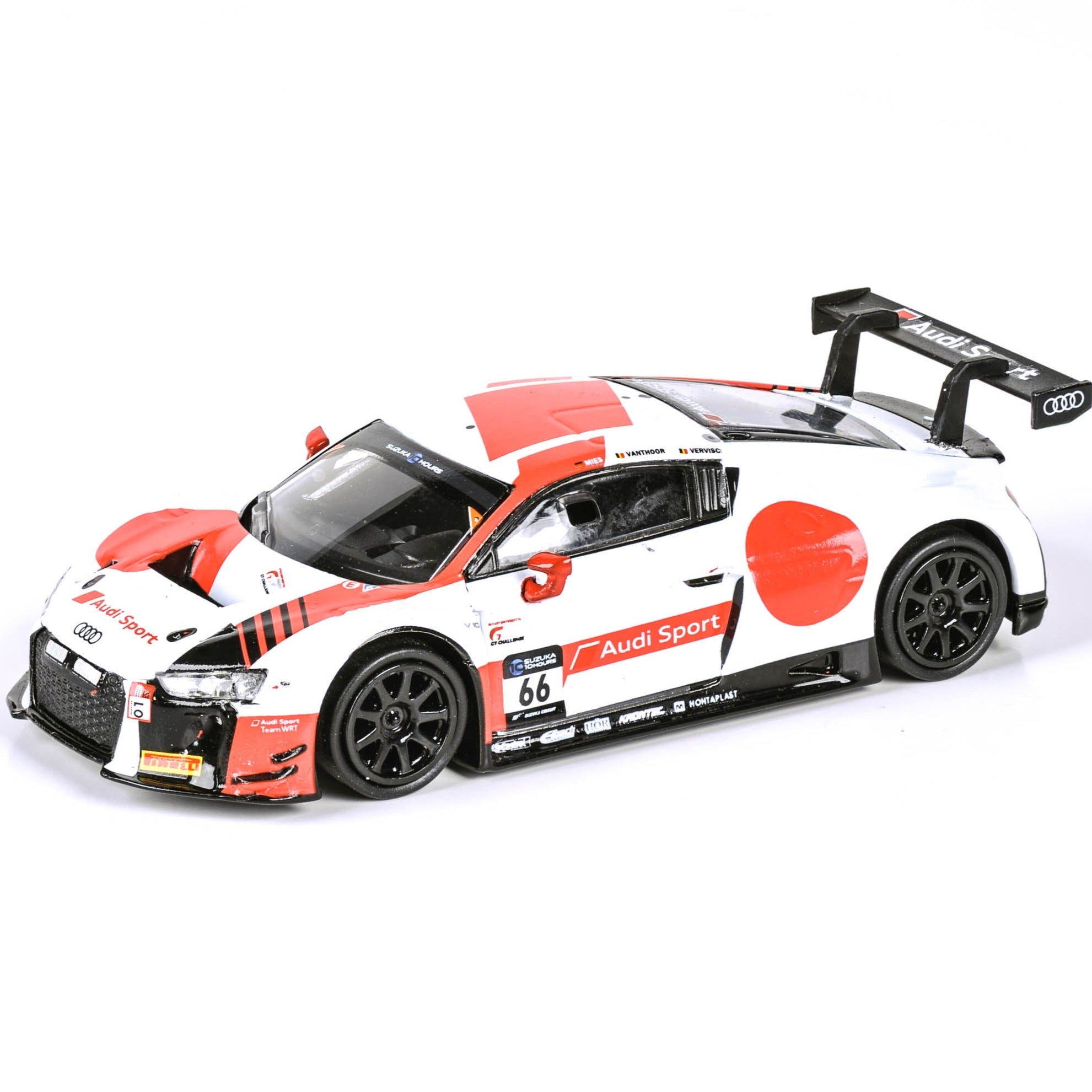 1:64 Audi R8 LMS 2015 - 2018 10hr Suzuka WRT #66 – paragonmodelstore