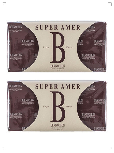 Bernachon | 2 TABLETTES-NOIR SUPER AMER – PARISWAVE.COM