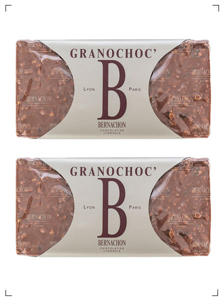 Bernachon | 2 TABLETTES-LAIT GRANOCHOC – PARISWAVE.COM