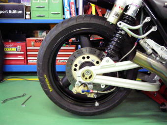 ZRX1200 リヤサスペンション