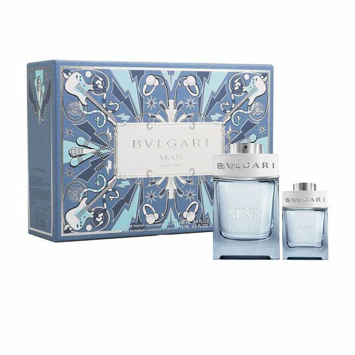 Bvlgari Man Glacial Essence 100ml EDP + 15ml EDP for Men Gift Set