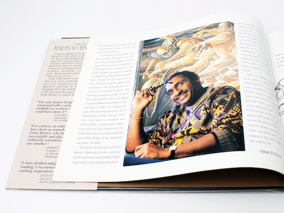 From Pads to Palette [Book] - アーニー・バーンズ Ernie Barnes 日本