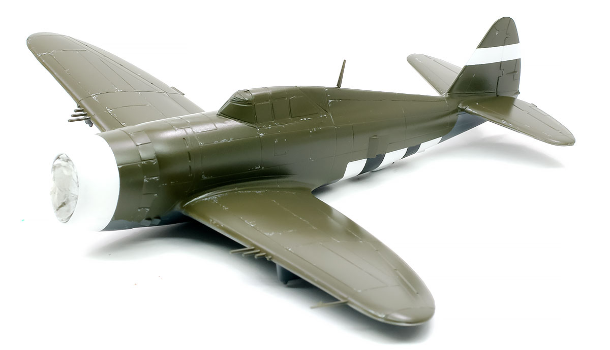 プラモ日記 » P-47Dサンダーボルト レイザーバック その6 塗装