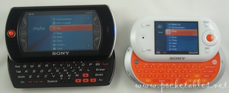 Sony mylo at a glance: COM-1 and COM-2 - Pocketables