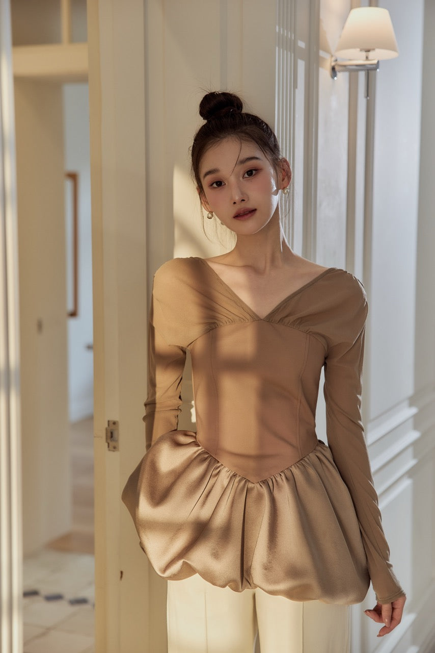 ビスチェドッキングバルーントップス – poláura OFFICIAL ONLINE STORE