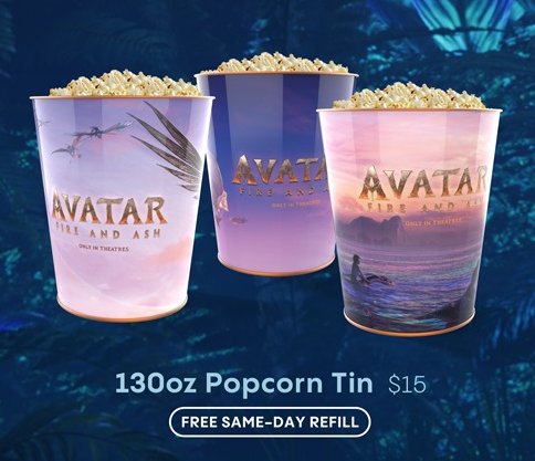 アバター：ファイヤー・アンド・アッシュ』バンシーのポップコーン