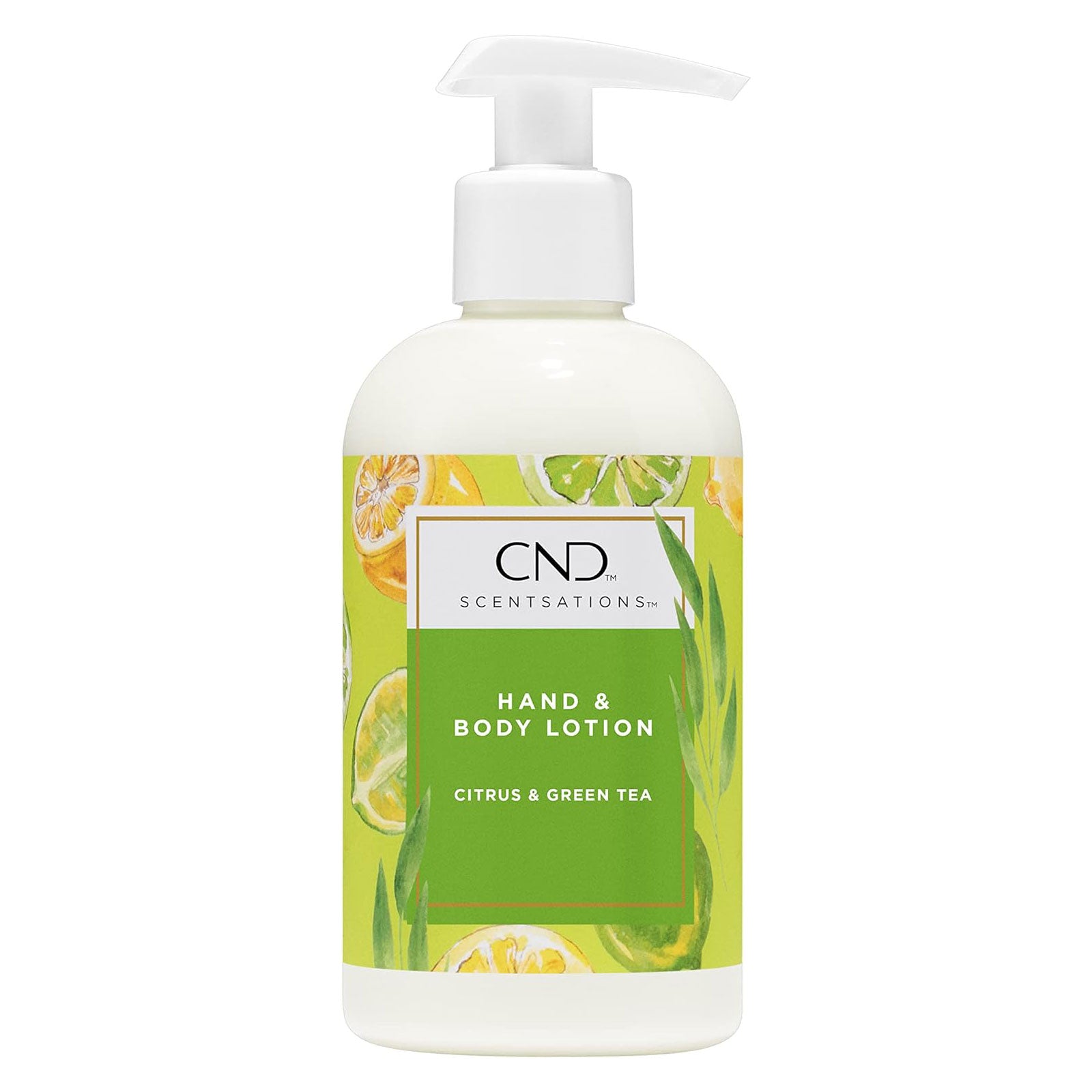 CND センセーション ハンド&ボディローション シトラス&グリーンティー