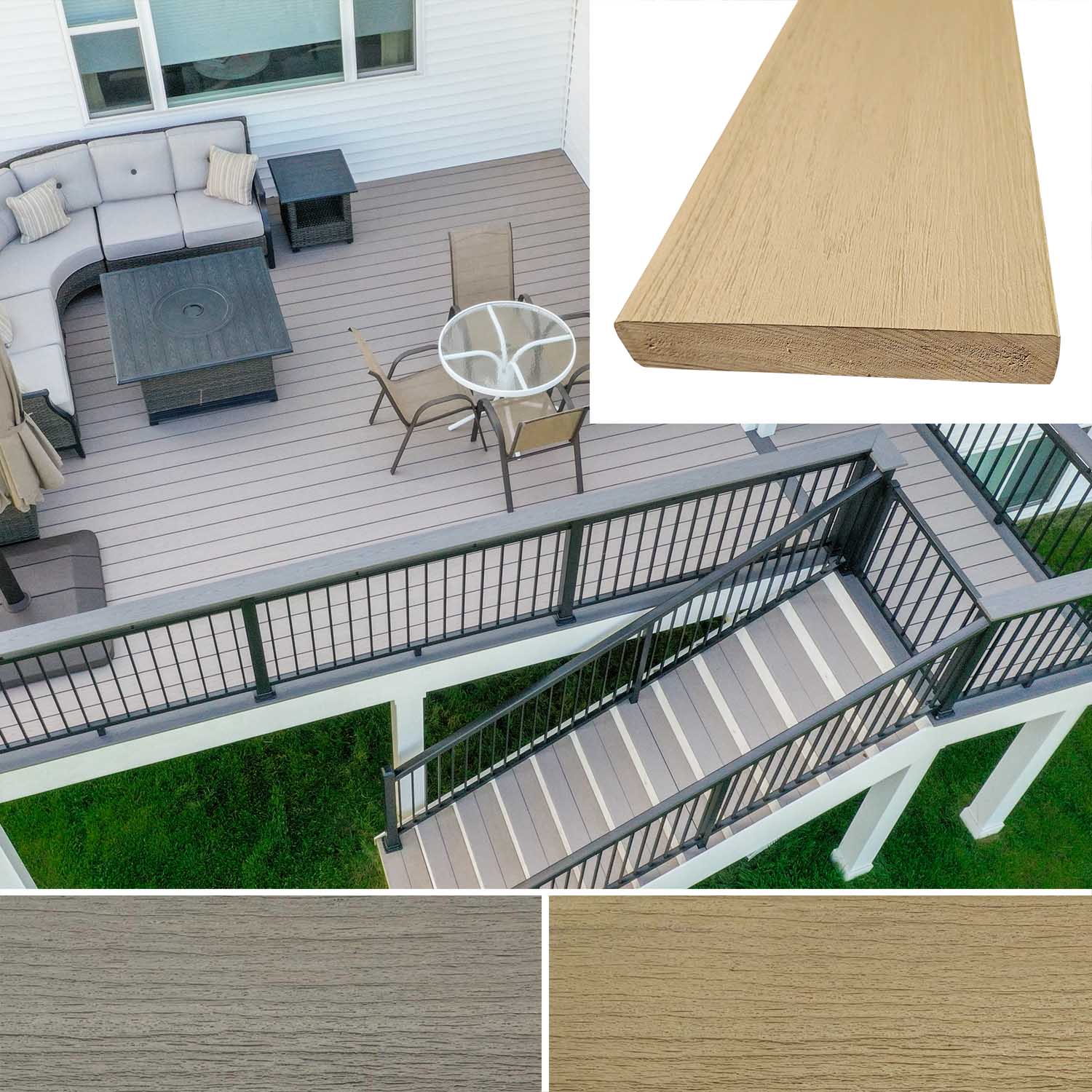 Azek Harvest Plus Decking – Pro Deck Supply