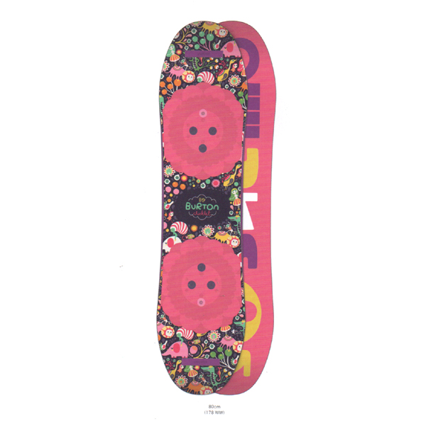 BURTON バタフライ 蝶 ジュニア 女の子 110cm スノーボードセット