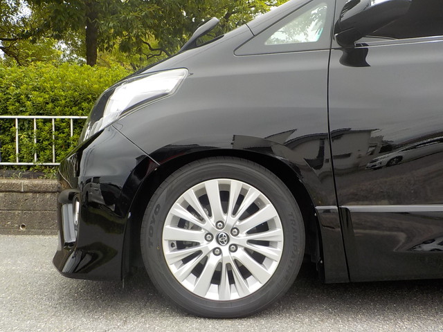 ANH20W アルファード タナベ DF210交換 四輪アライメント ｜ 持ち込み