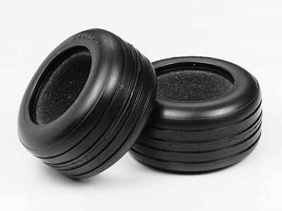 タミヤ OP.660 F201 ファイバーモールドタイヤ タイプB 前輪