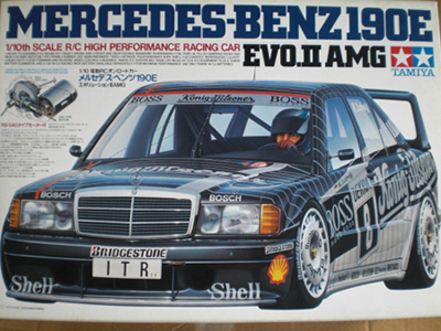 中古 タミヤ メルセデスベンツ190E 未組み立てキット☆絶版☆