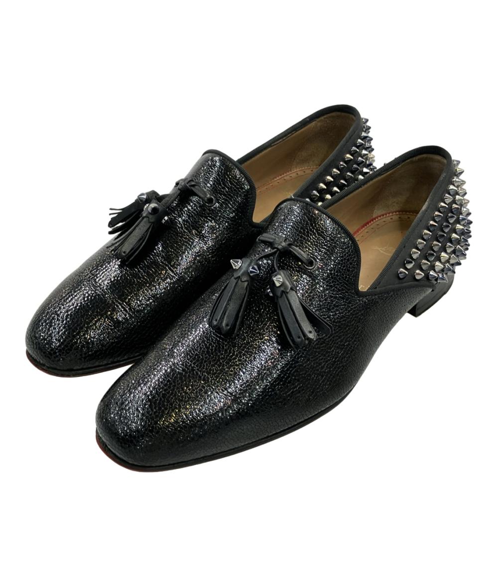 Christian Louboutin タッセルローファー スタッズ メンズ SIZE 40 (L