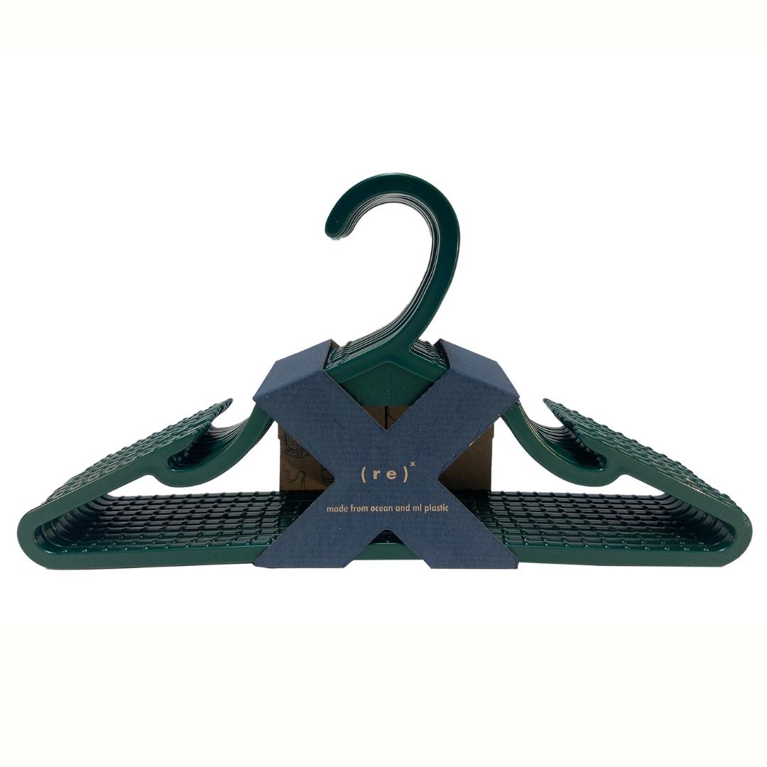 Adult Forest Green Eco-Friendly Clothes Hanger