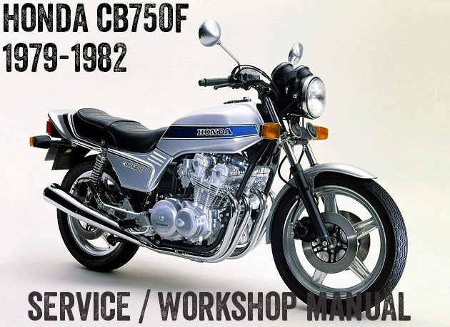 1979-1982 Honda CB750F Four Service / Workshop Manual – retro