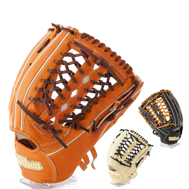 超限定プレミアムキップレザー】ウィルソン 硬式 グローブ グラブ 外