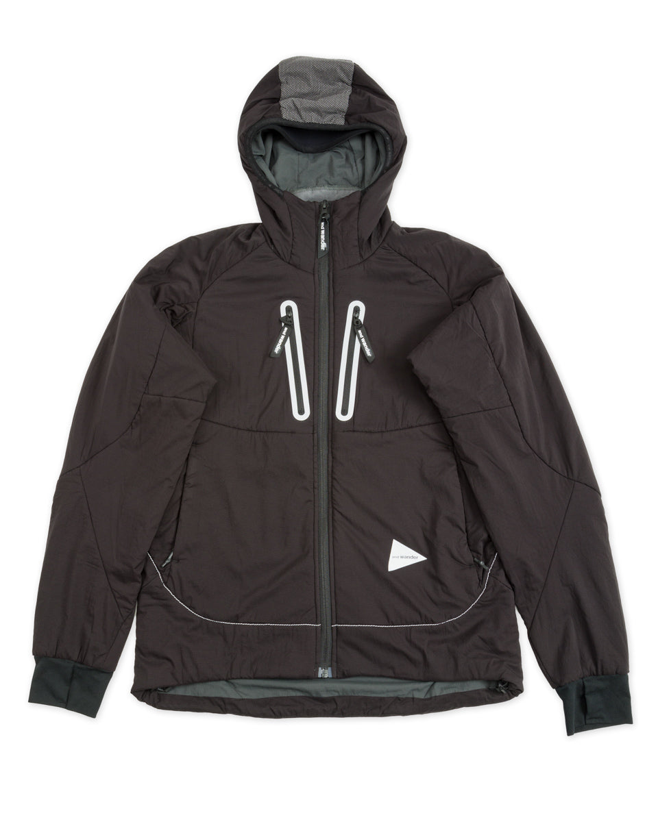And Wander Alpha AIR Hoodie - Black – Standard & Strange