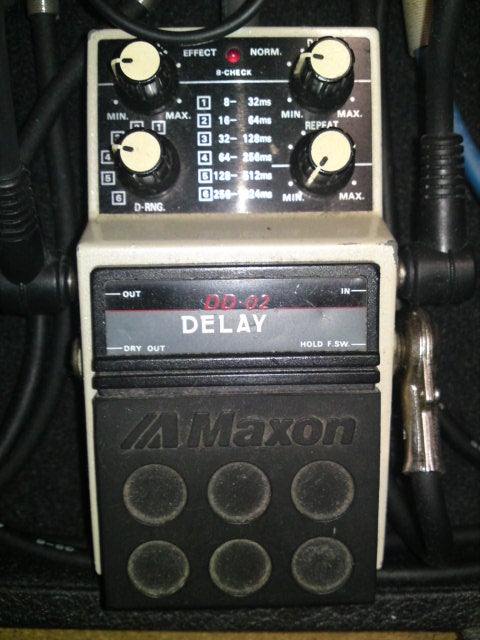 空間系：ディレイ Maxon DD-02 | Mustang/LesPaul/STRATギタリストのブログ