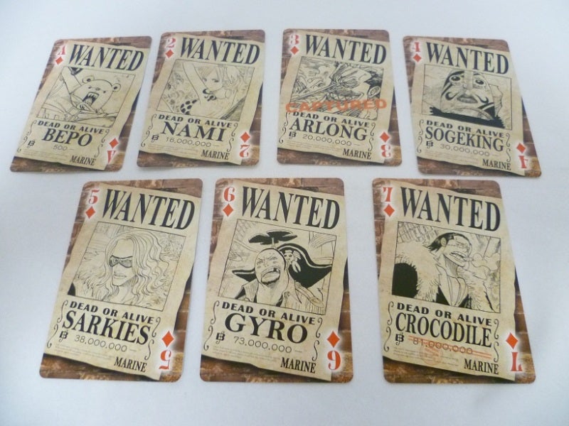 ワンピース展グッズ】 手配書トランプ 紹介♪ | CHOPPER MAN FAN ONE