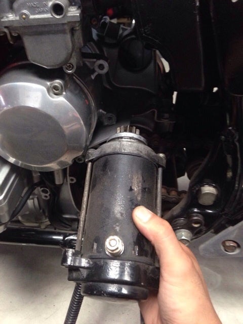 XJ400 セルモーター | テクニカルサービス本多のほんで・ほんで