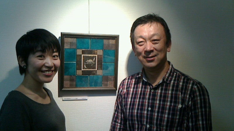 迎泰夫先生の陶芸展＠大崎ウエストギャラリー | 山路智恵 絵手紙ブログ