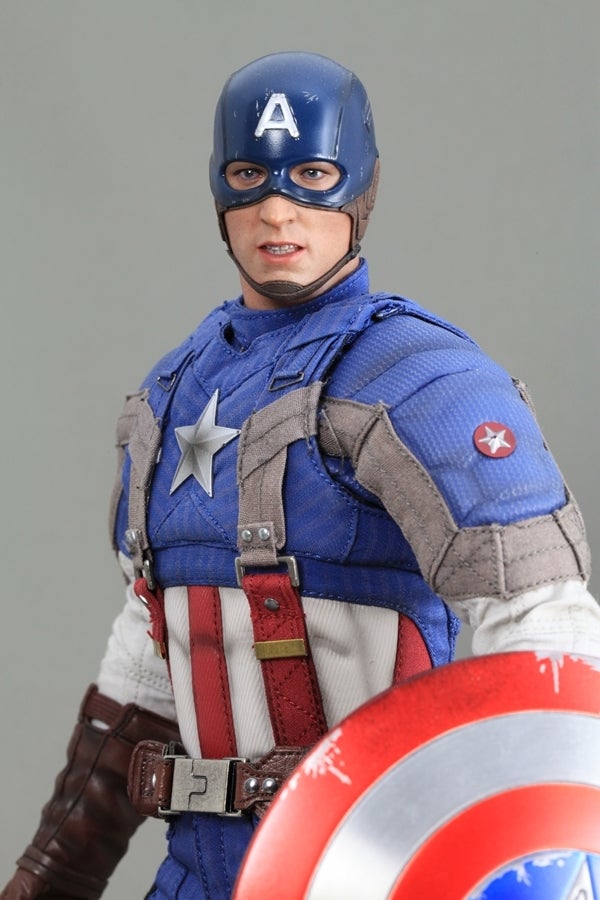 ホットトイズ キャプテン・アメリカ クラシック版 プチカスタム