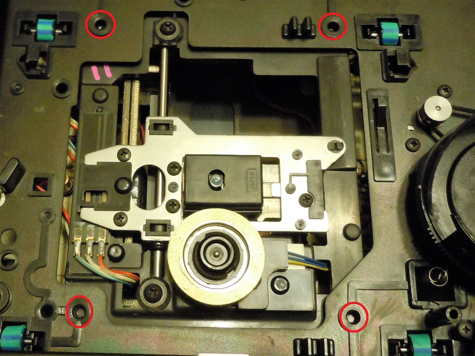 YAMAHA CDX-2000 の修理 | ビンテージオーディオ修理日記