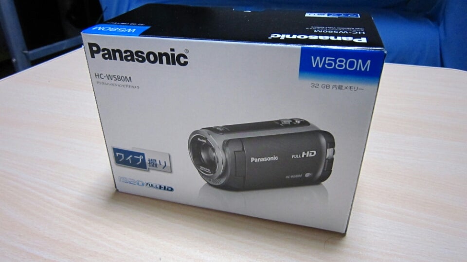 商品レビュー】Panasonic デジタルハイビジョンビデオカメラ HC-W580M