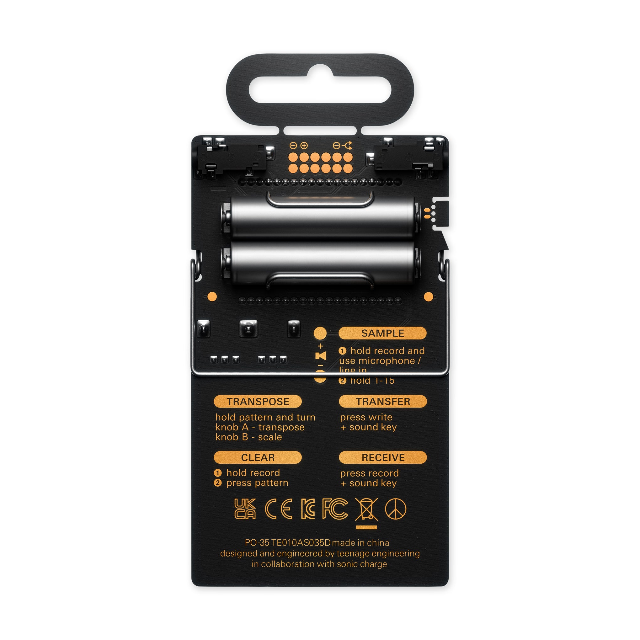 Teenage Engineering Pocket Operator Synthesizer - PO-35 Speak