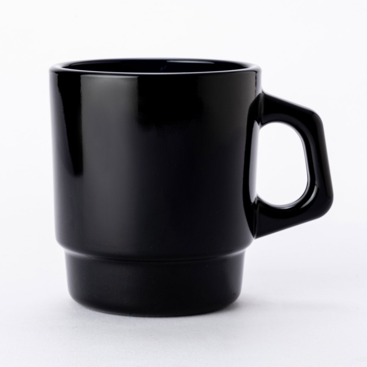 Fire-King スタッキングマグ ブラック – Fire-King Japan ONLINE STORE