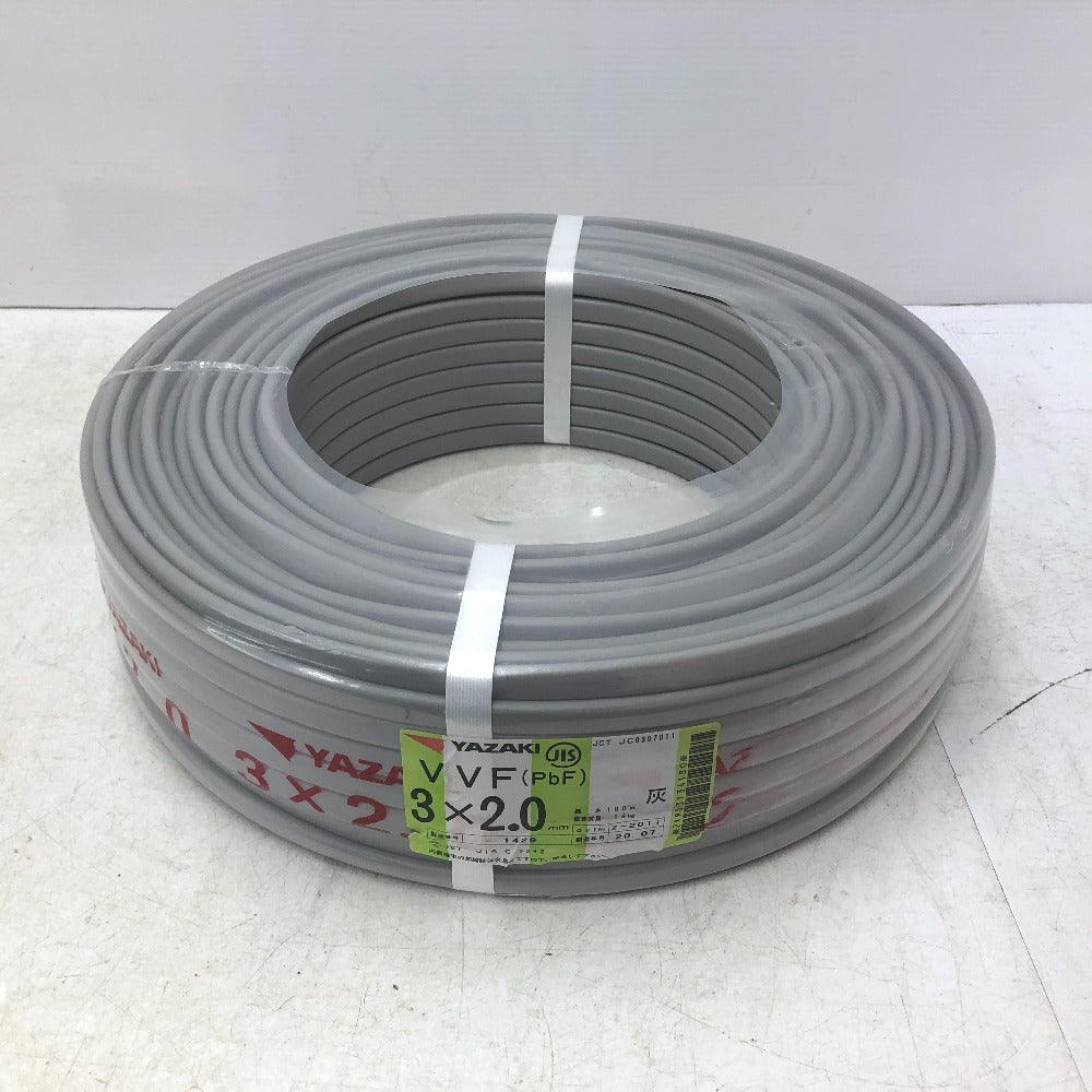 YAZAKI 矢崎エナジーシステム VVFケーブル VA 3×2.0mm 3心 3芯 3C PbF