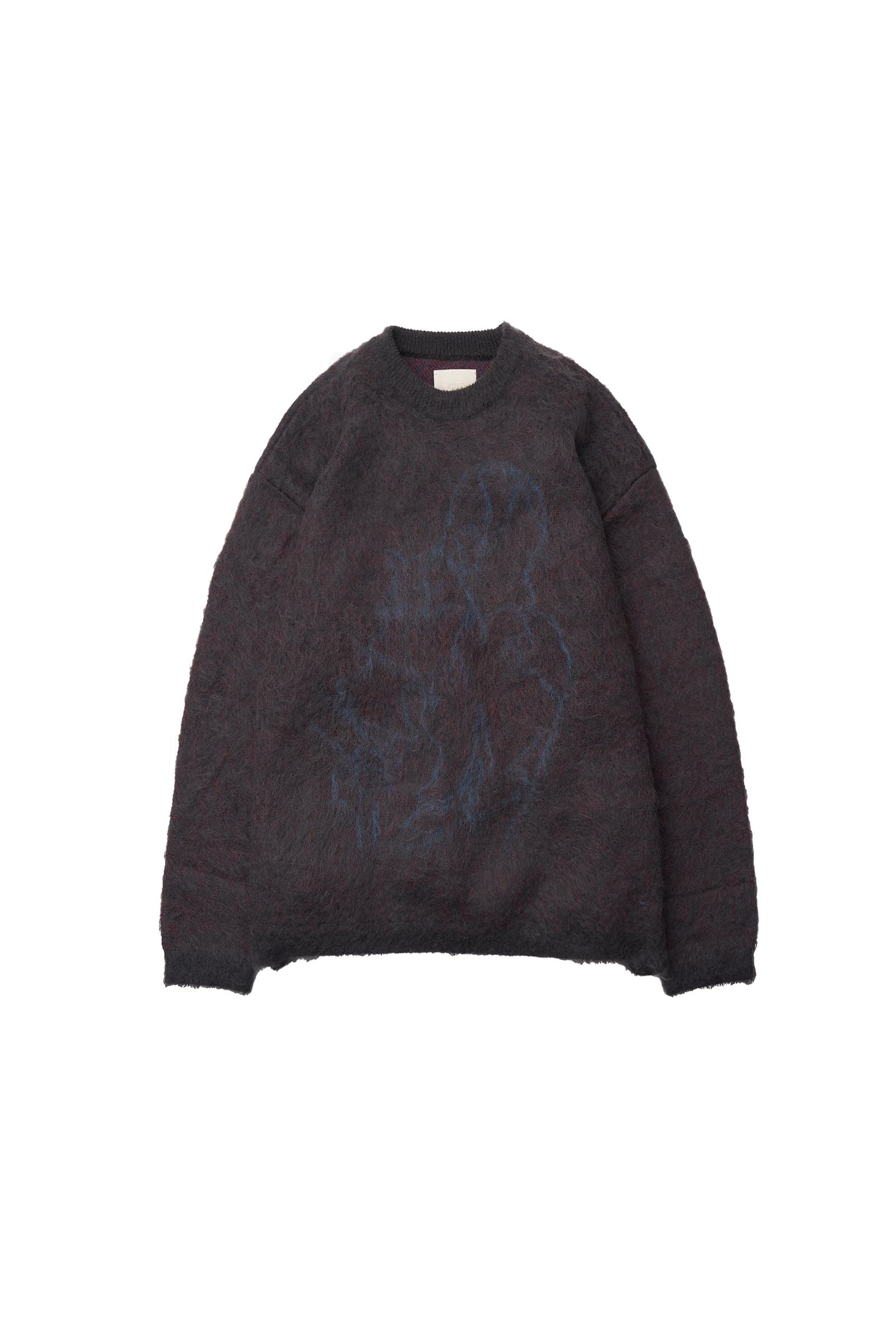 YOKE モヘアニット carol 別注Ben JQ Crew neckBRAND-YOKE – carol