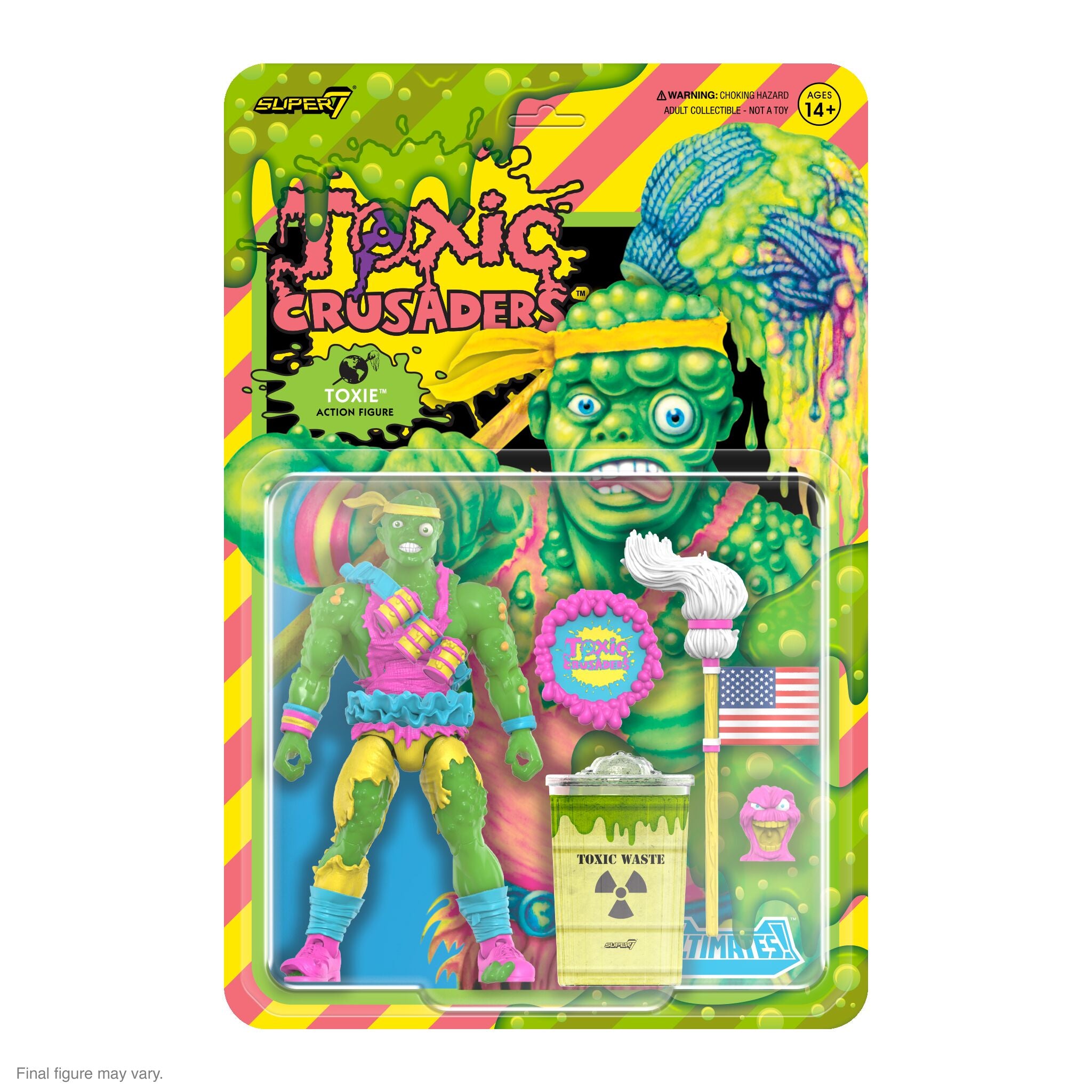 Toxic Crusader ULTIMATES! - Toxie (Slime - Glow)