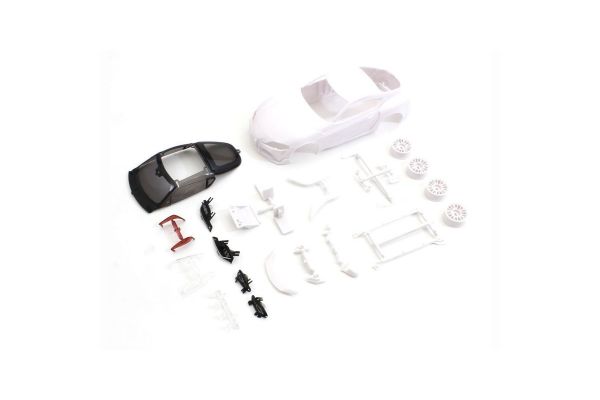 Toyota TRD GR Supra (Unpainted) A90 1-28 White Body Set Mini-Z