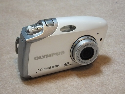 OLYMPUS μ-mini DIGITAL - オールドデジカメを楽しもう！