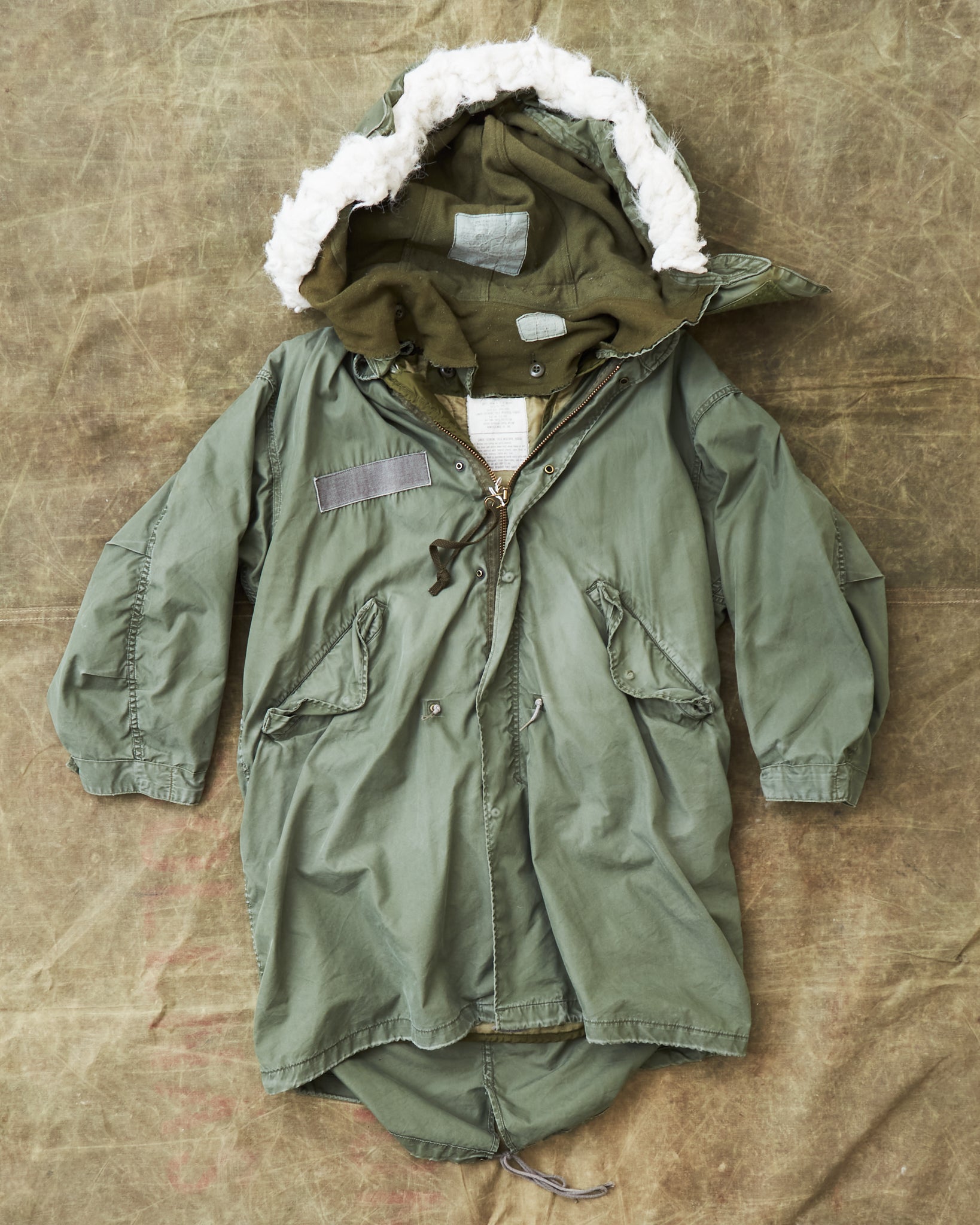 Vintage Original M-65 Fish Tail Parka With Liner Size S – Second