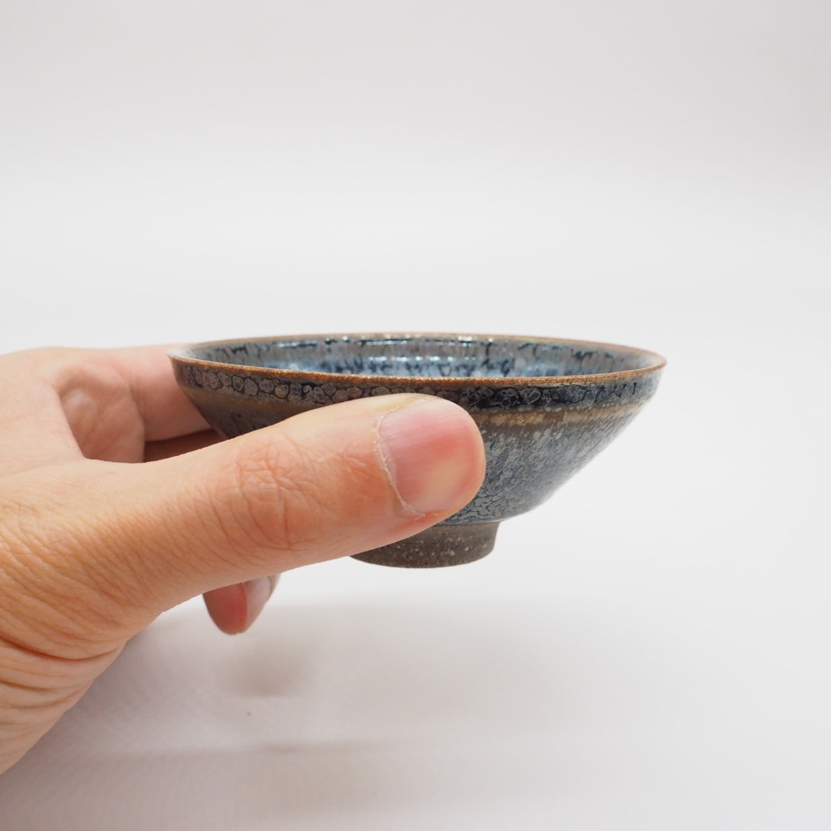 京焼・清水焼 鎌田幸二 耀変銀漿天目盃 – SEIKADO