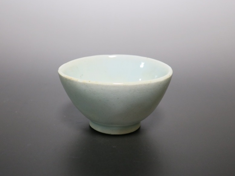 李朝 白磁 ぐい呑み 仙遊洞