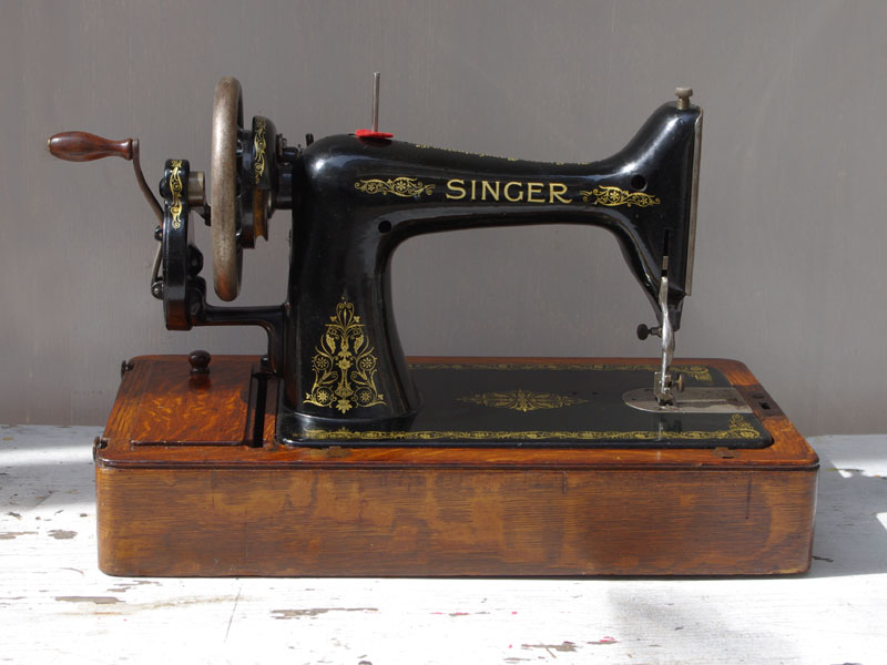 No.287 SINGER 99K シンガー製 手回しミシン：アンティークミシン修理