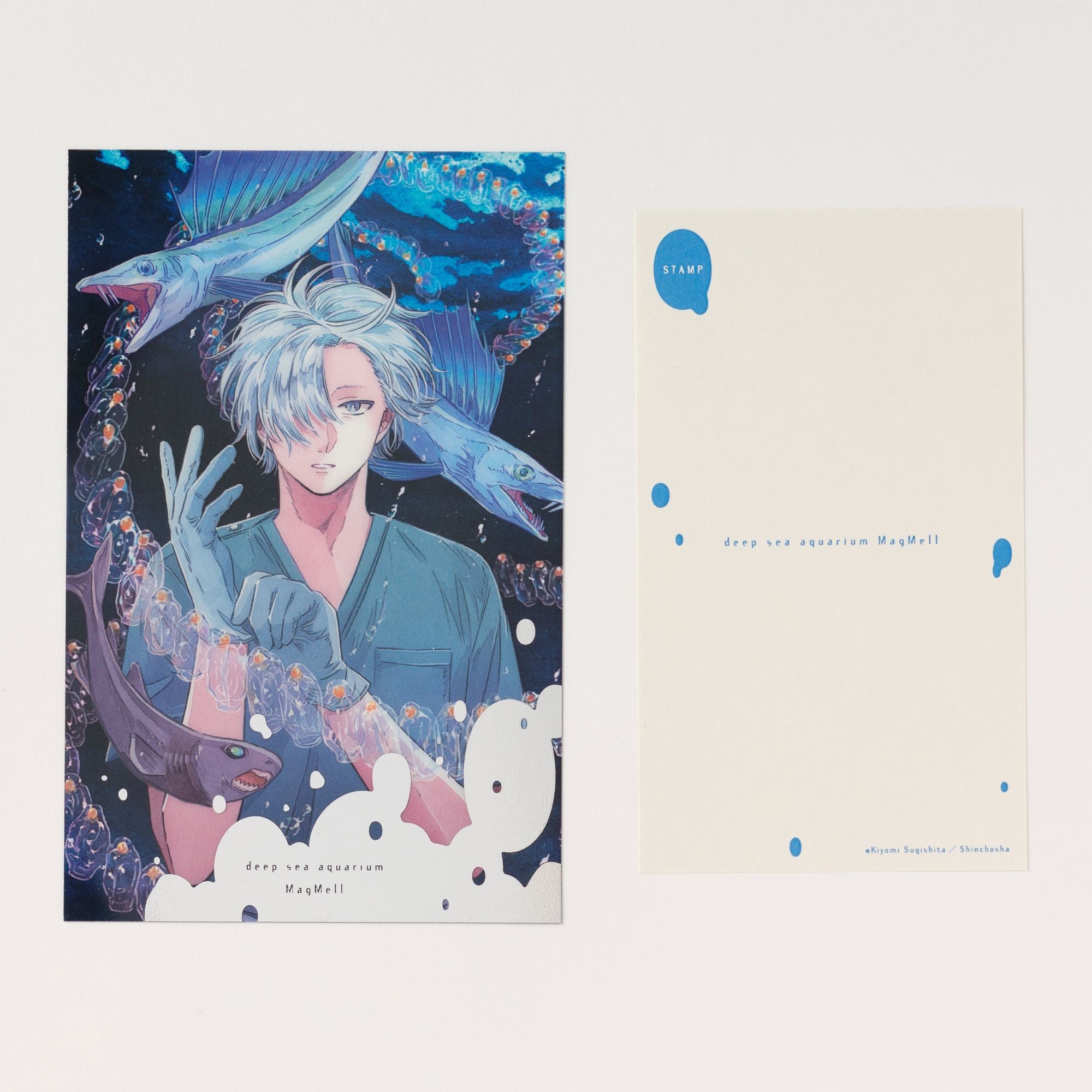 マグメル深海水族館』クリアポストカード⑦（春野出帆） – 新潮ショップ