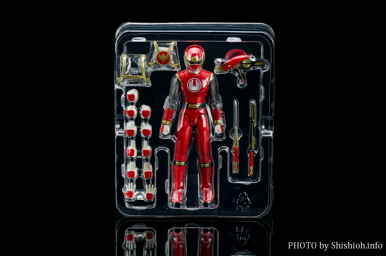 レビュー】 バンダイ S.H.Figuarts ハリケンレッド [忍風戦隊