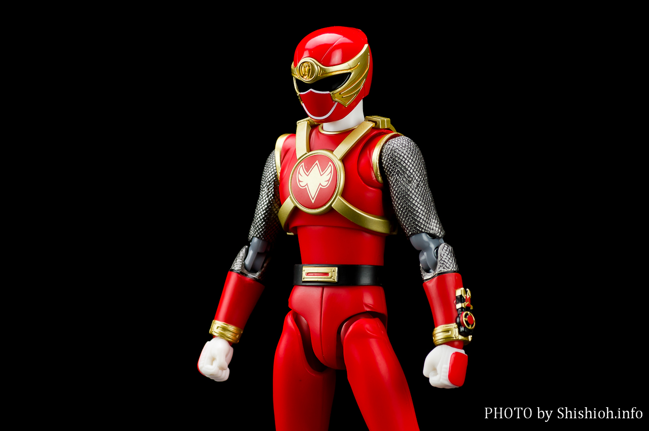 レビュー】 バンダイ S.H.Figuarts ハリケンレッド [忍風戦隊