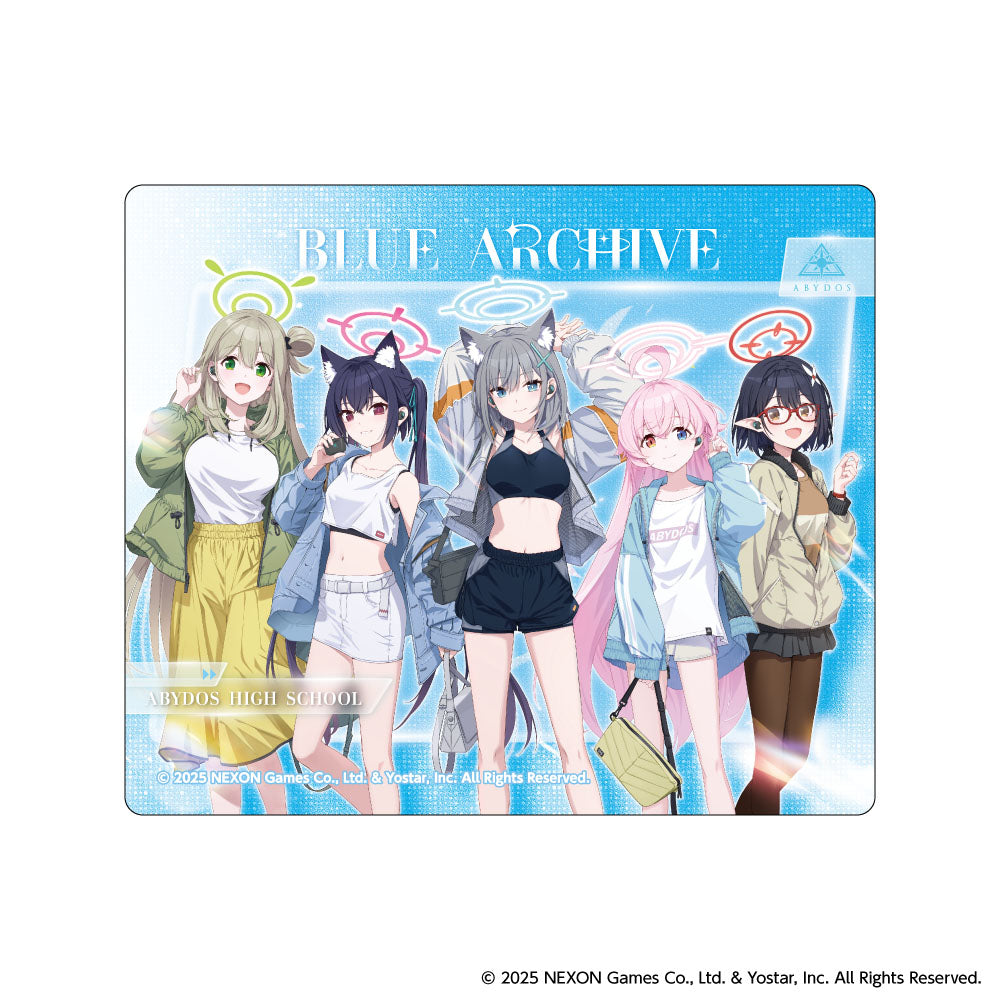 受付終了】マウスパッド ブルーアーカイブ アビドス対策委員会