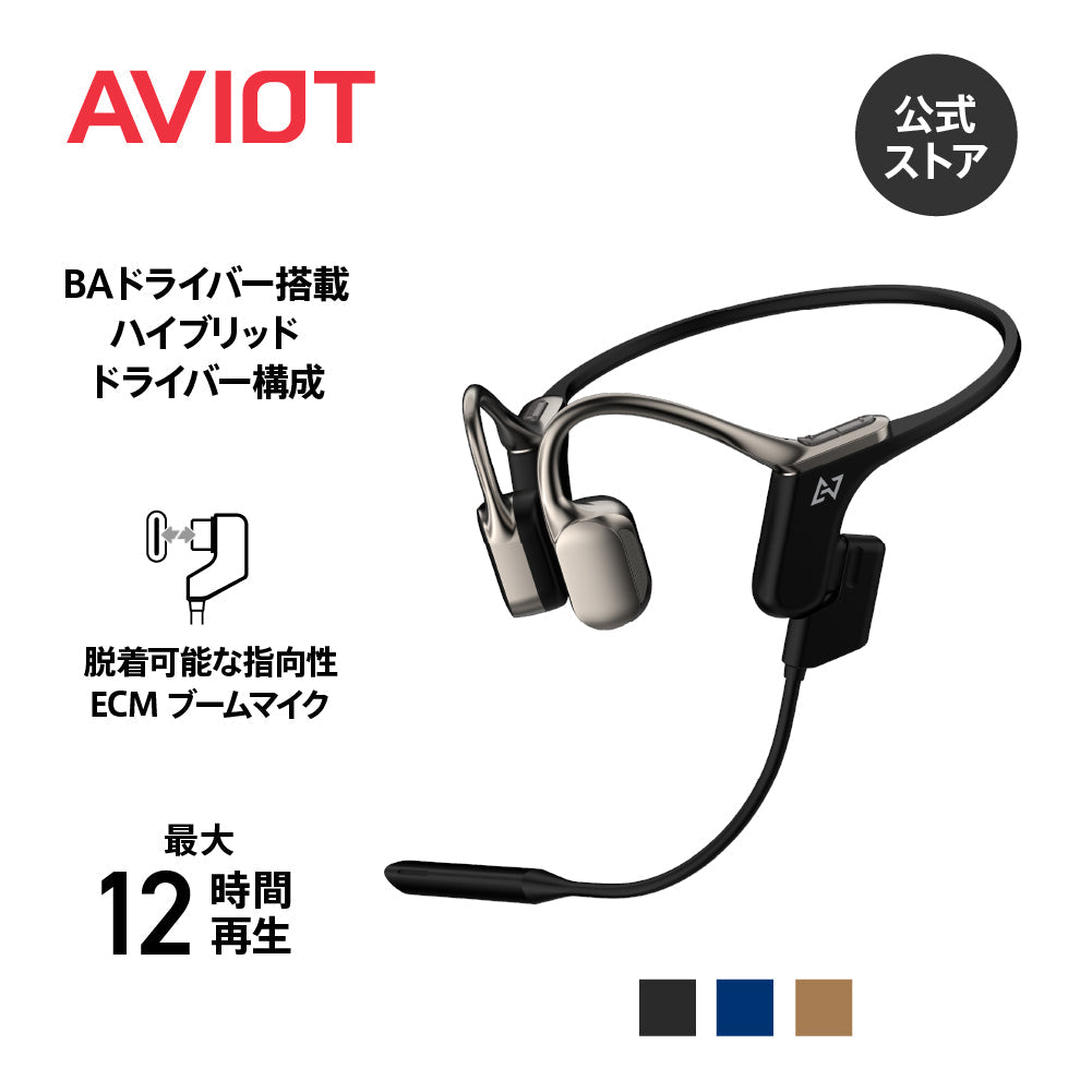 AVIOT WB-E1M 指向性ECMブームマイク同梱モデル