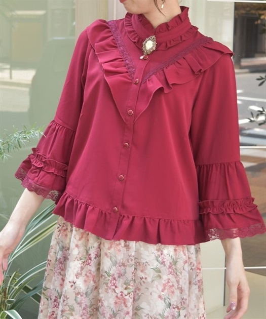 姫袖風フレア袖ブラウス 【会員限定価格】 | axes femme online shop