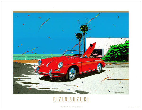 ポスター「ポルシェ356Bロードスター」 – SHOP