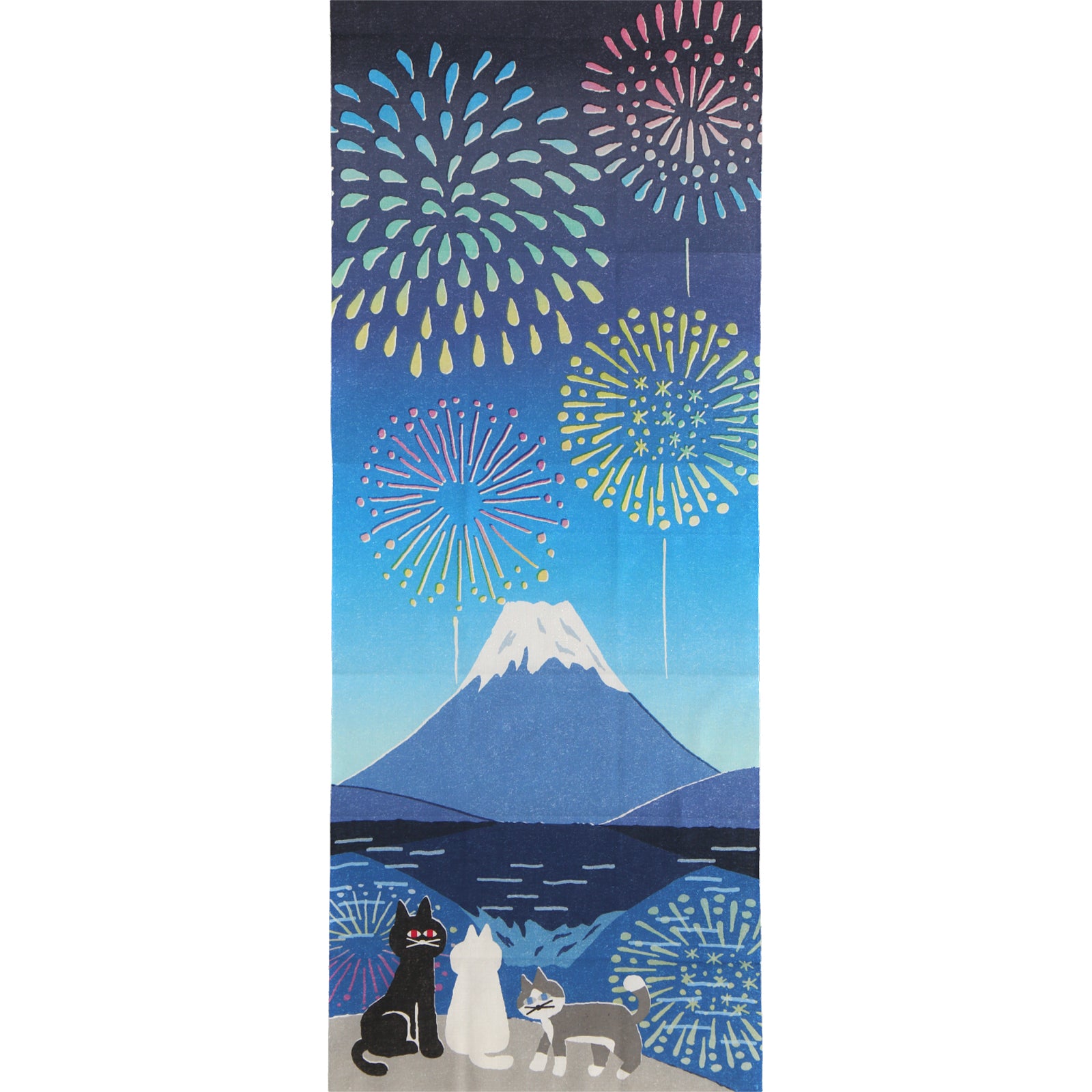 NEW】手ぬぐい #393a 夏の富士山 – INTERMODE KAWABE