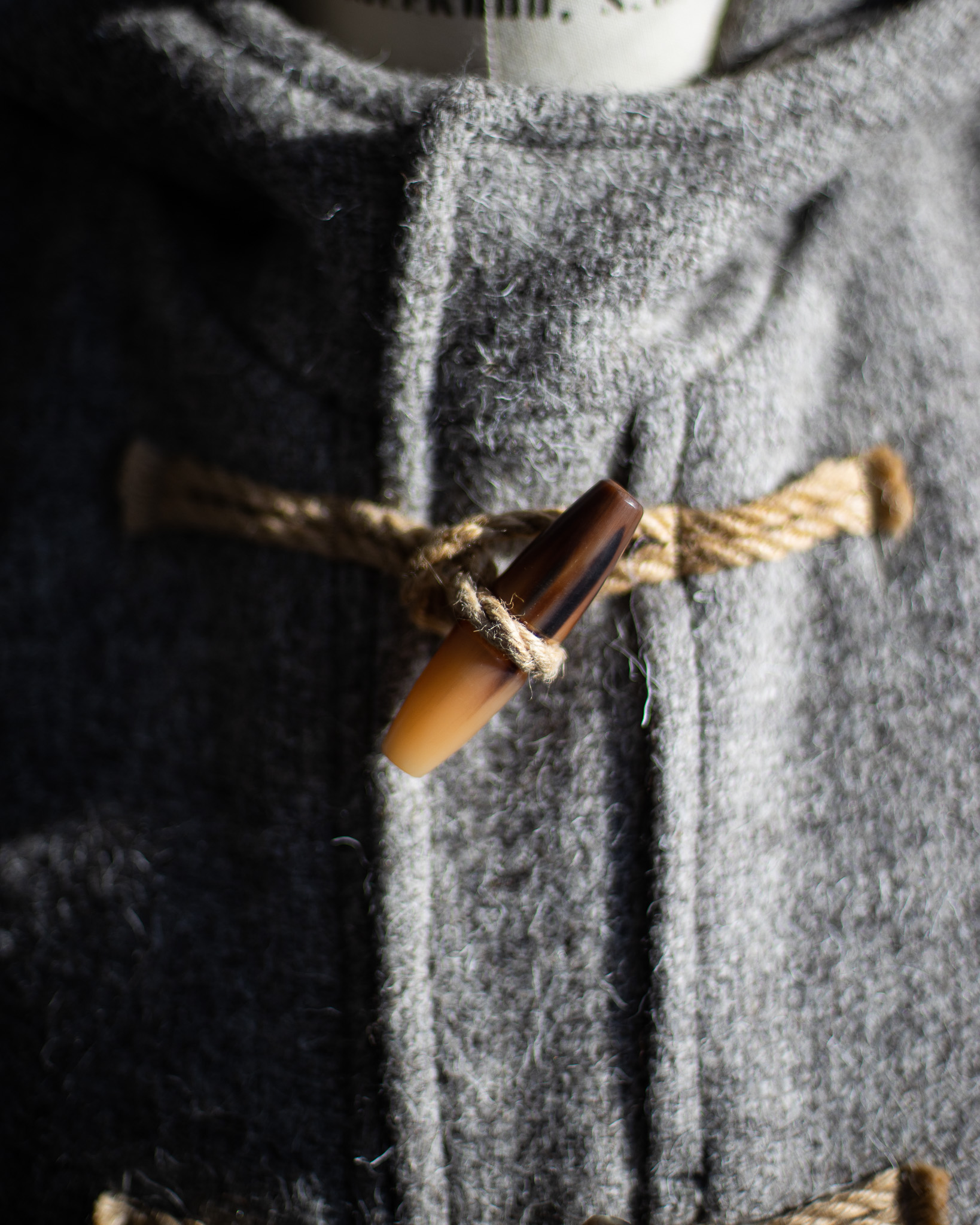 S.E.H KELLY】-HERDWICK TWEED DUFFLE COAT- | MAIDENS SHOP