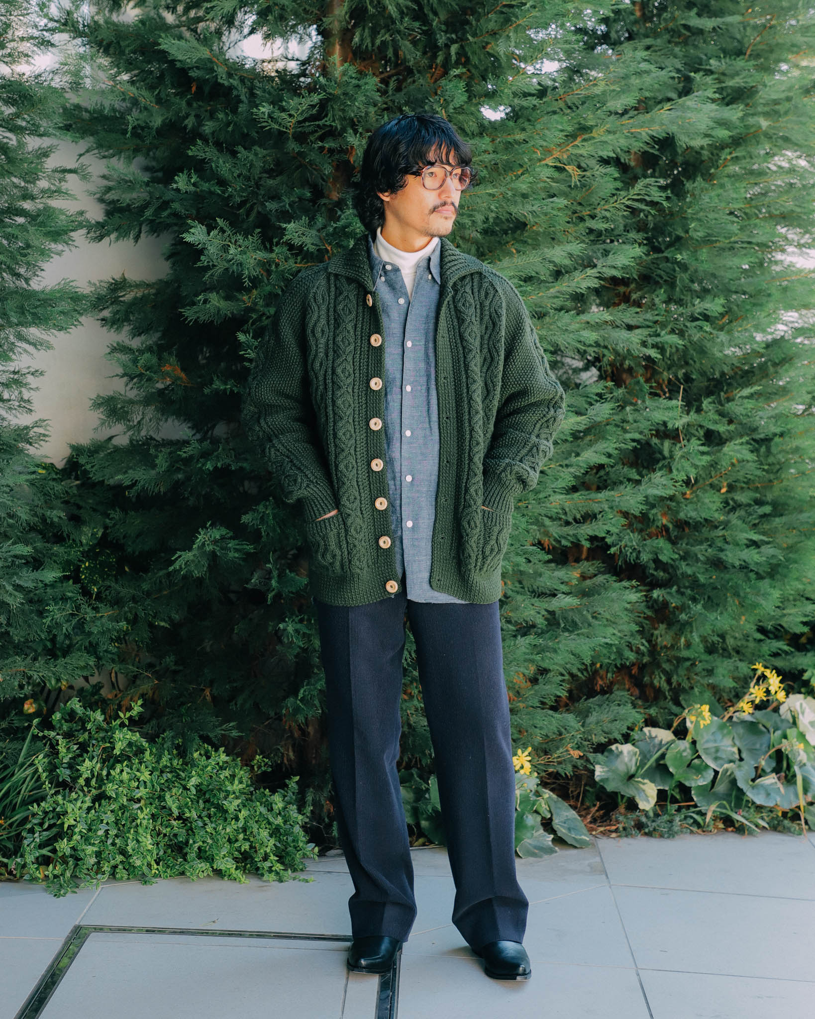 INVERALLAN HAND KNIT WEAR】-Styling Photos- | MAIDENS SHOP