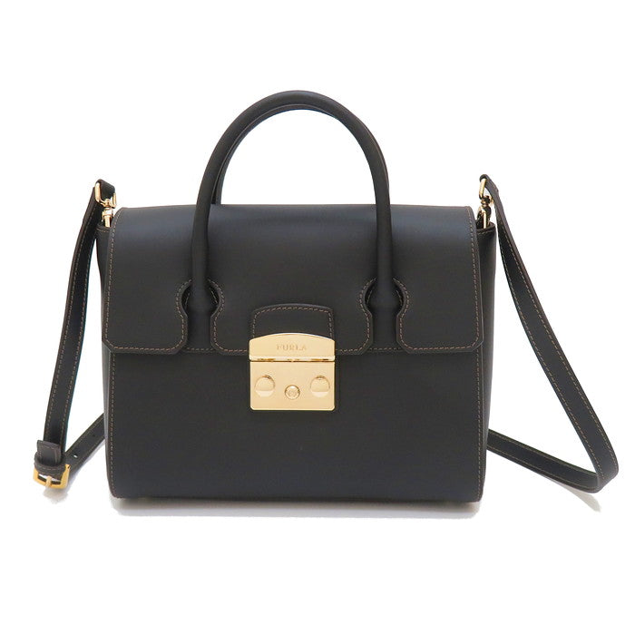 Furla/フルラ】 メトロポリスS サッチェル ハンドバッグ レザー